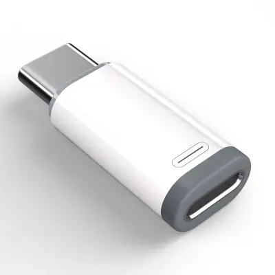 Lightning ženski na Type-C muški adapter za punjenje Bijela