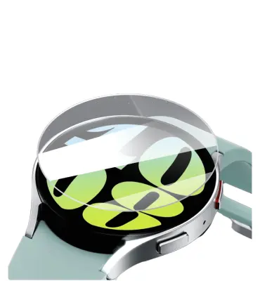 Kaljeno stakleno zaštitno staklo za zaslon za Samsung Galaxy Watch 6 - 2 kom Prozirna