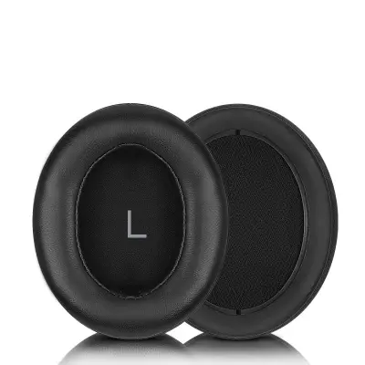 Jastučići za uši od proteinske kože s kopčom za Sennheiser MOMENTUM 3 Crna