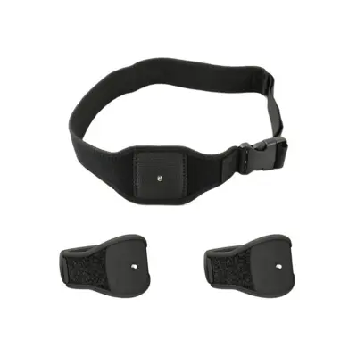Podesivi set remena za trackere - 3 komada za VR crna