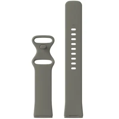 Silikonski remen za sat za Fitbit Versa4/Fitbit Sense2/Fitbit Versa3/Fitbit Sense Siva