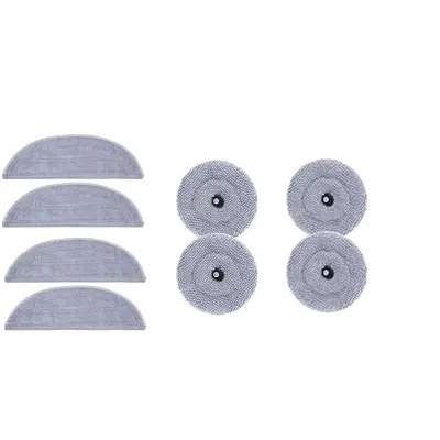 Roborock S8 Max V Ultra G20s Krpe za brisanje (Pakiranje od 8 komada) Siva