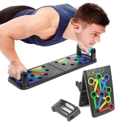 Višenamjenska daska za sklekove, trenažer za gornji dio tijela, fitnes oprema za dom | MUSCLEPLATE