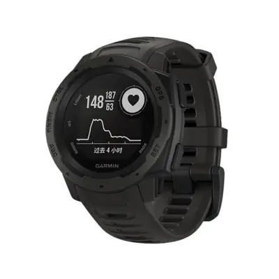 Silikonska narukvica za sat Garmin Instinct/Esports/Tide/Solar Crna