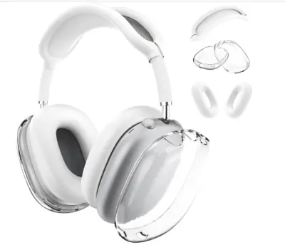 Zaštitna futrola za AirPods Max slušalice Srebrna