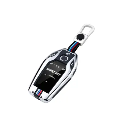 Poklopac ključa za BMW serije 3, 5, 7, 1 Srebrna