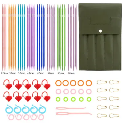 Set heklanih udica Zeleni paket zelena