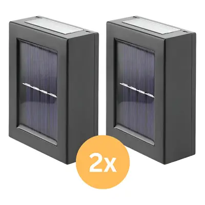 Vodootporne vrtne solarne LED svjetiljke za vanjsku dekoraciju, 2 komada | DUOLUMO