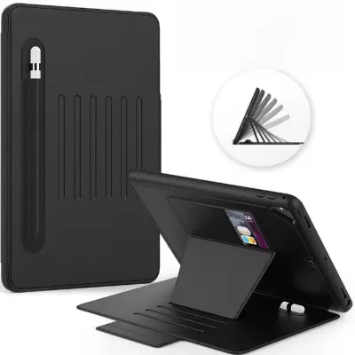 iPad 10. generacije Zaštitna futrola s utorom za olovku Crna