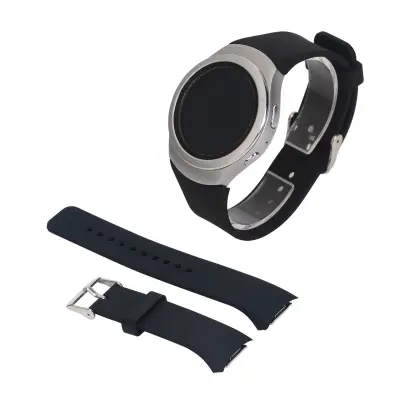 Samsung Gear S2 R720 Silikonski Remen za Sat Crna