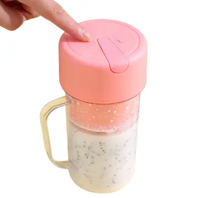 Prenosivi električni mini blender USB, punjivi mikser za voće i povrće 420 ml, roza | BLENDZY