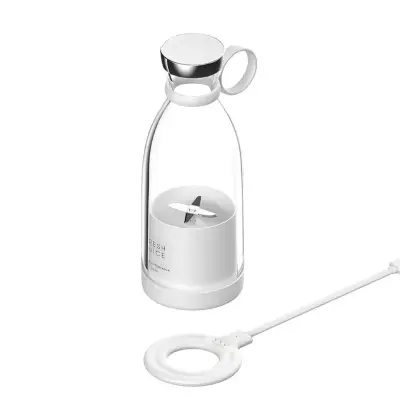Blender za smoothie i sokove, prijenosni USB blender za miksanje (Bijela) | JUCIFY