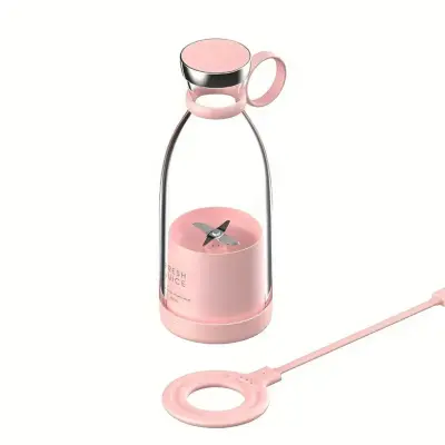 Blender za smoothie i sokove, prijenosni USB blender za miksanje (Roza) | JUCIFY