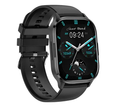 Vodootporni pametni sat s Bluetooth pozivima Crna