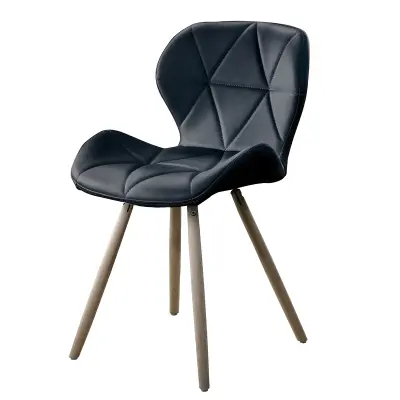 EIFFEL STOLICA PROŠ IVENA CRNA (54.5X53X71 - VISINA SJEDIŠ TA DO PODE 45.5 CM)