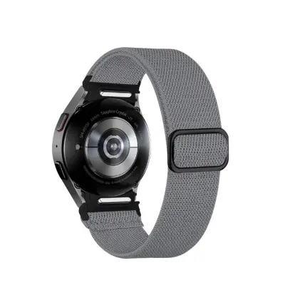 Narukvica za Samsung Galaxy Watch 6 s podesivom kopčom Tamno siva