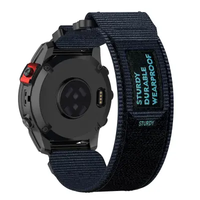 Garmin 26mm Quick Release nylon Magic Sticker remen za sat Plava