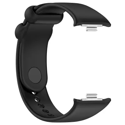 Silikonski remen za sat s zaštitnom futrolom za Xiaomi Band 8 Pro Crna