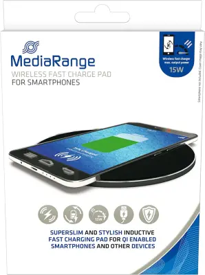 Bežični punjač za brzo punjenje za pametne telefone, Mediarange MRMA118