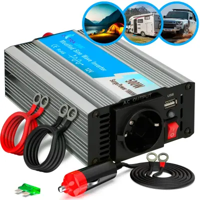 Extralink OPIM-500W | Pretvarač napona | 12V automobil, 500W modificirani sinusni val