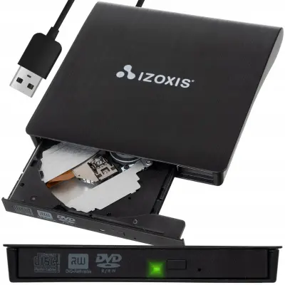Prijenosni vanjski pogon CD+DVD zapisivač USB 3.0