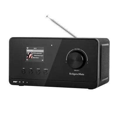 WIFI BT DAB FM internetski radio LCD 2,4â€ł 27.000 postaja budilica i vrijeme