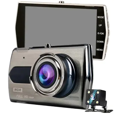 Armature 12Mpx full HD 1080P snimanje auto kamerom sa LCD-om + kamera za vožnju unatrag