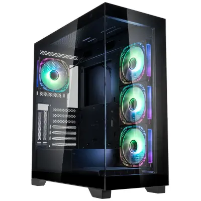 ATX kućište Kolink Unity Peak ARGB, crno