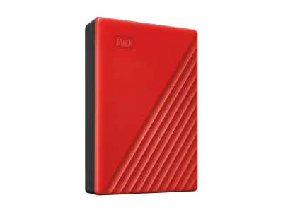 Eksterni disk WD My Passport 6TB, Portable, USB 3.0, crveni
