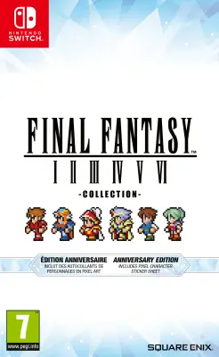 Final Fantasy I-VI Anniversary Edition Switch