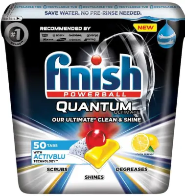 GRATIS Finish Quantum Ultimate 50 tabs Lemon
