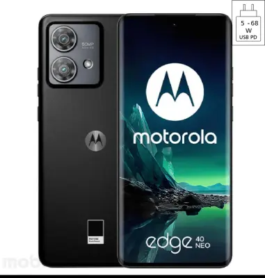 Mobitel Motorola Edge 40 neo (Manaus5G) XT2307-1 PL BB 12+256 DS RTL Black Beauty