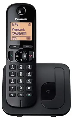 Telefon Panasonic KX-TGC212FXB crni, 2 slušalice