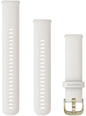 Zamjenski remen Garmin za Venu 20mm - Ivory (Gold kopča)