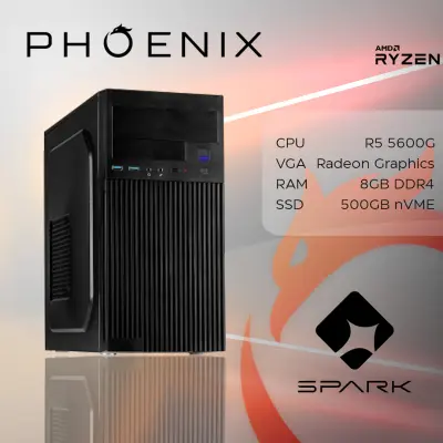 Računalo Phoenix SPARK Y-130 AMD R5/8/500GB