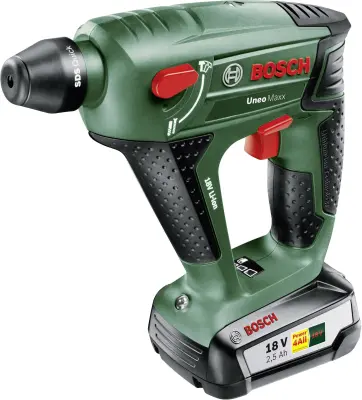 Aku čekić bušilica Bosch DIY Uneo Maxx 18 Li (1x2,5 Ah) - sa baterijom i punjačem