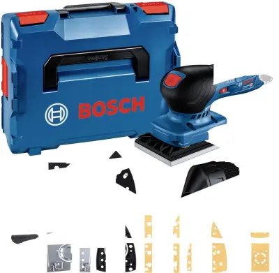 Aku oscilatorna brusilica Bosch Professional GSS 12V-13 + L-BOXX - bez baterije i punjača