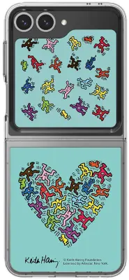 Flipsuit kartica za Galaxy Z Flip6 Keith Haring Love GP-TOF741SBALW
