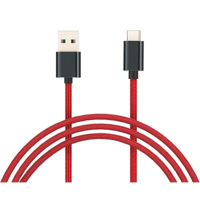 Kabel Xiaomi Mi Braided USB Type-C Cable 100cm crvena