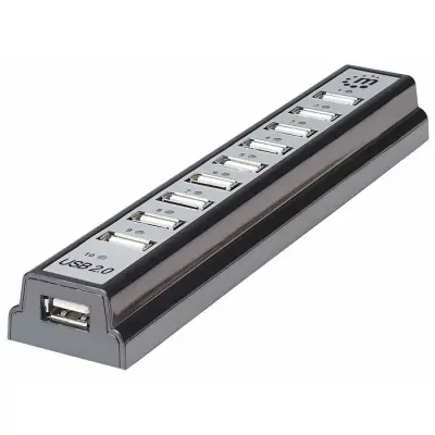 Manhattan HUB USB-A 2.0 10xUSB-A