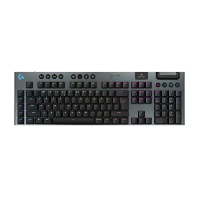 Tipkovnica Logitech G915 X LIGHTSPEED, TACTILE, bežična, RGB, crna