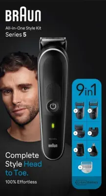 Procter & Gamble Braun set za bradu/kosu/prirezivač All-in-One Style Kit MGK5410
