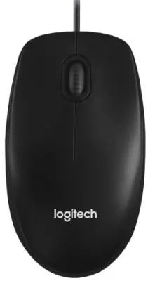 Miš Logitech M100, žičani, crni