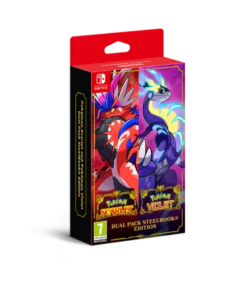 Pokemon Scarlet And Pokemon Violet Dual Pack Switch
