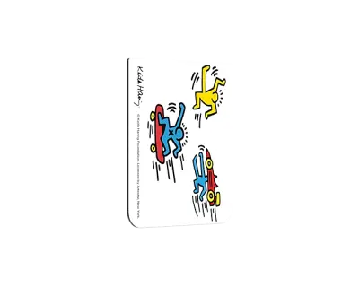 Pozadina za zaštitnu prozirnu masku Keith Haring People za Samsung Glaxy Flip5 prozirna GP-TOF731SBCWW