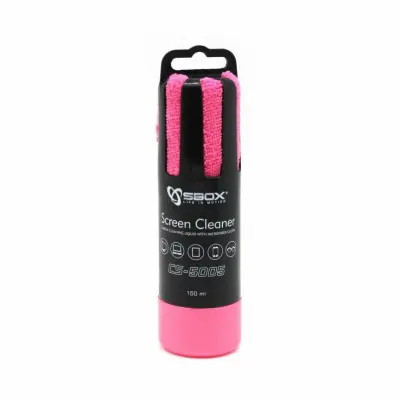 SBOX kit za čišćenje ekrana CS-5005 pink