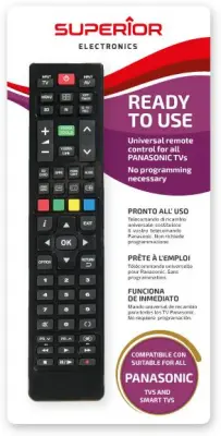 Superior univerzalni daljinski upravljač za Panasonic SMART TV