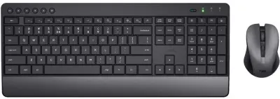 TRUST PC TIPKOVNICA S MIŠEM US WLESS TREZO