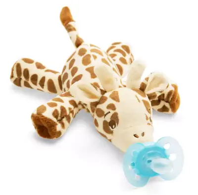 Duda Philips Avent SCF348/11 Ultra Soft, 0-6mj, 1 kom + plišana žirafa
