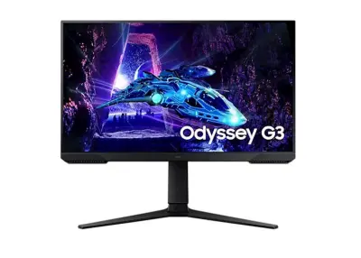 Monitor 24" Samsung Odyssey G30D, LS24DG302EUXEN, VA, FHD, 180Hz